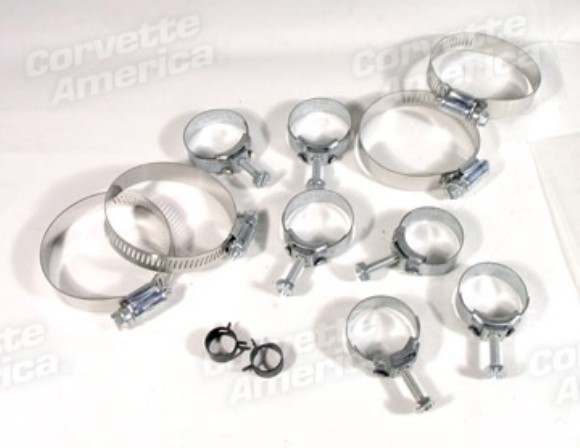Hose Clamp Kit. 350 W/Air Conditioning 78-82