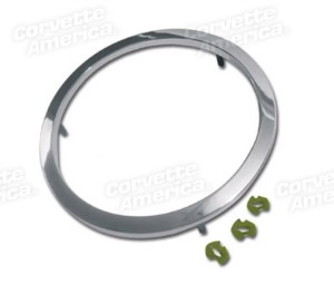 Emblem Bezel. 58-60 Front & 58-62 Rear 58-62