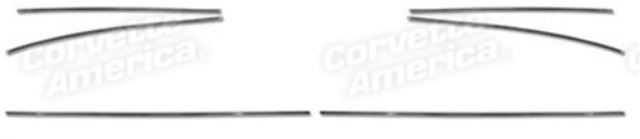 Door Panel Trim. 6 Piece Set 62