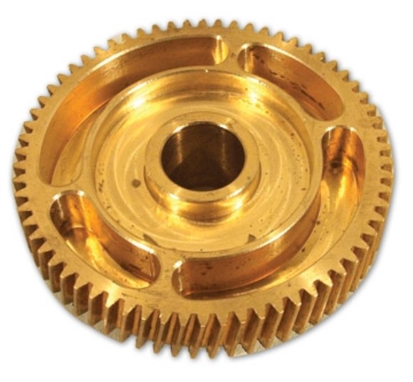 Headlight Motor Gear. Brass Large 84-87