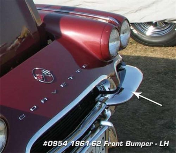 Front Bumper. LH 61-62