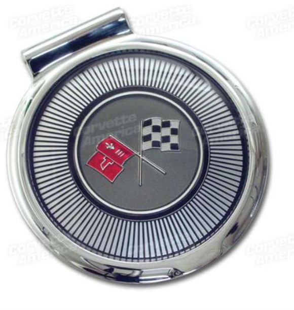 Gas Lid Door Assembly. Upper LH Corner of Flag is Black 66