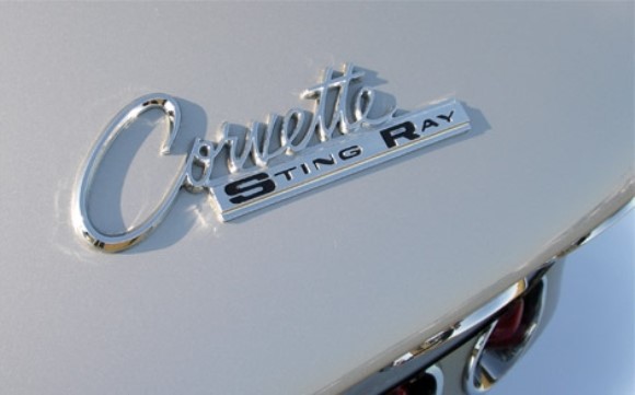 Emblem. Stingray Rear (Trim Parts) 63-65