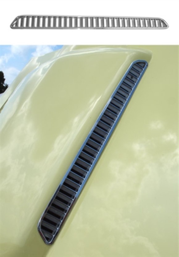 Hood Grille. 396/427 LH 65-66