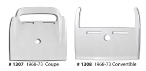 Rear Upper Deck. Coupe 68-73