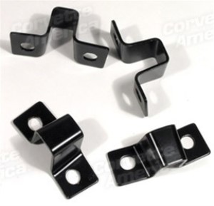 Seat Mount Brackets. Rear 4 Piece Set 63-66