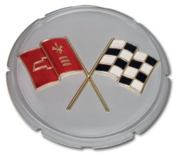 Gas Lid Door Emblem. 63 Late 63