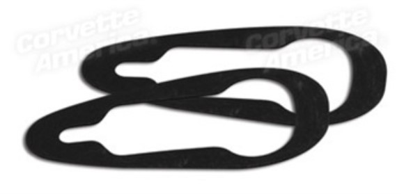 Convertible Top Rear Latch Gaskets. 63-67