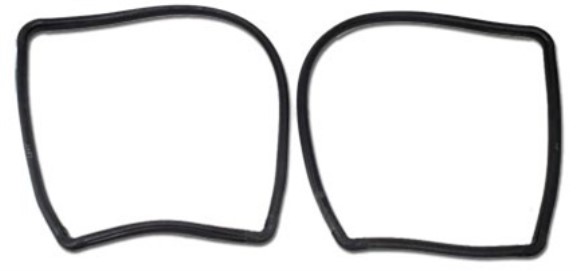 Weatherstrip. Coupe Split Windows 63
