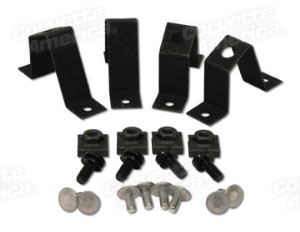 Grille Brackets. 4 Piece Set 65-67