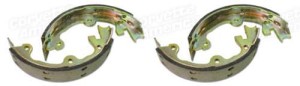 Park Brake Shoes. Reproduction - 4 Piece Set 65-82