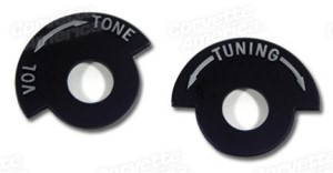 Dash Indicators. Radio 2 Piece 63