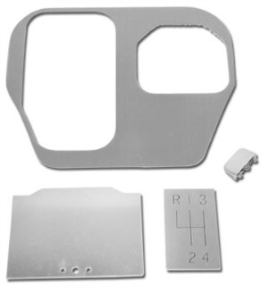 Shift Console Repair Kit. 4 Speed 64-67