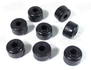 Sway Bar Link Bushings. Urethane 8 Piece Black 63-82