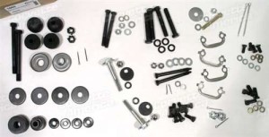 Rear Suspension Hardware Kit. 69-77