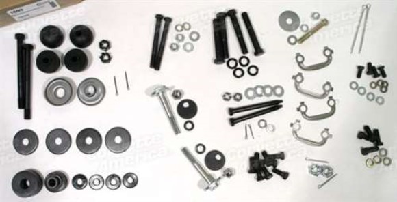 Rear Suspension Hardware Kit. 69-77