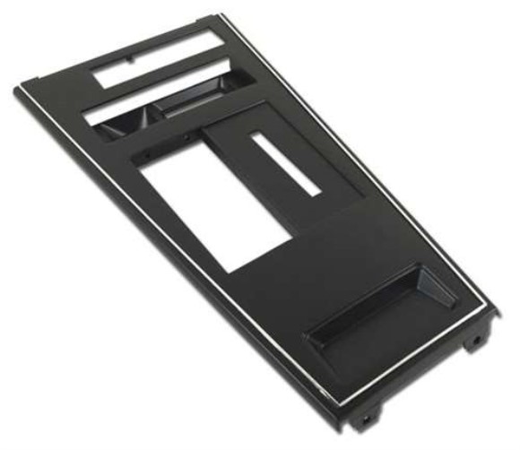 Shift Console Plate. W/O Power Windows & Defroster 77-79