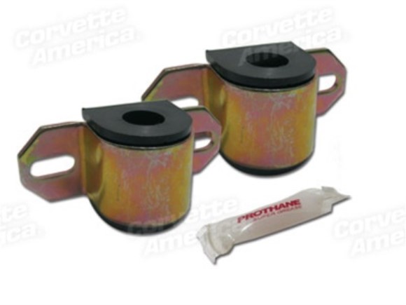 Sway Bar Brackets W/Bushing. 9/16 Inch Black 63-82