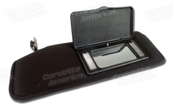 Sunvisor. LH W/Lighted Mirror 84-96
