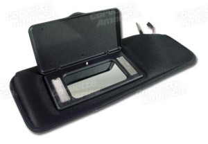 Sunvisor. RH W/Lighted Mirror 84-96