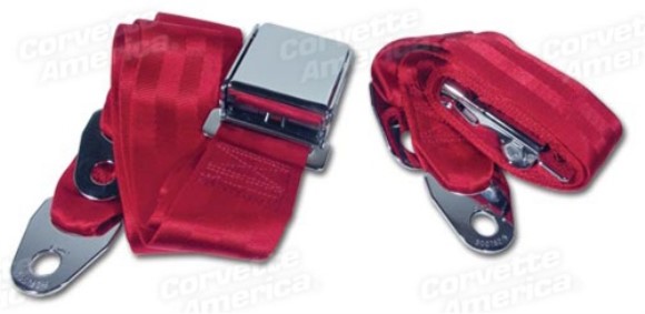 Seat Belts. OE Style Lift - Red 63