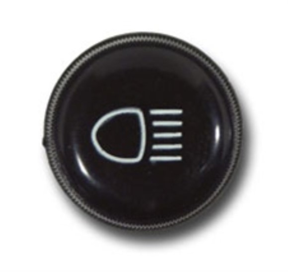Headlight Knob W/Mounting Clip 84-85