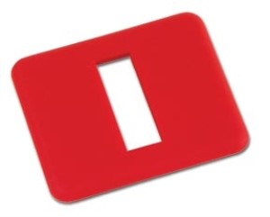 Seat Back Release Bezel - Torch Red 00-04