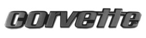 Emblem. Rear Letters 6 1/4 Inch Length 76