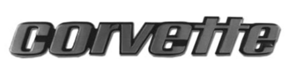 Emblem. Rear Letters 6 1/4 Inch Length 76