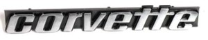 Emblem. Rear Letters 8 1/4 Inch Length 76-79