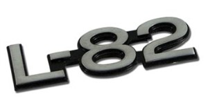 Emblem. Front Fender L82 80