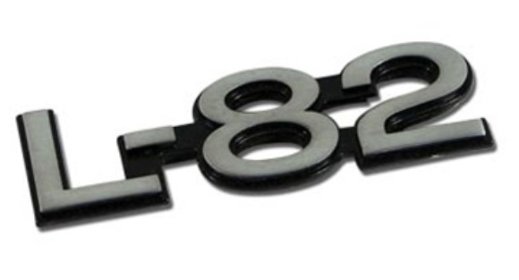 Emblem. Front Fender L82 80