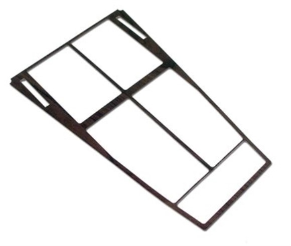 Shift Console Insert. Woodgrain W/O Air Conditioning 70-71