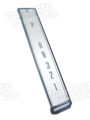 Shift Indicator Lens. Blue 72-76