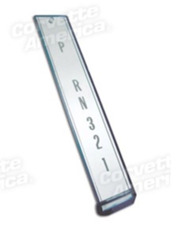 Shift Indicator Lens. Blue 72-76