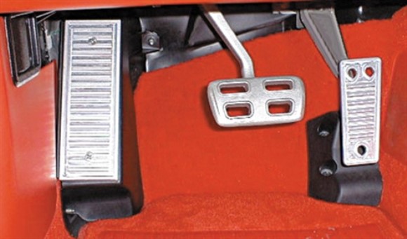Gas And Dead Pedal. Aluminum 97-04