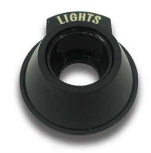 Headlight Knob Bezel. 69-77