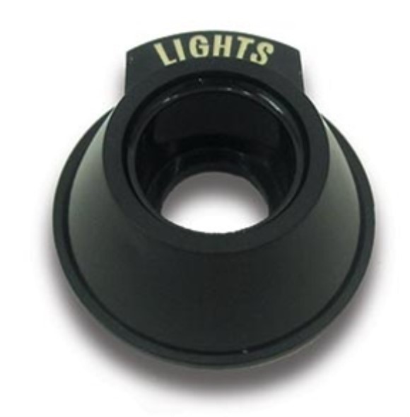 Headlight Knob Bezel. 69-77