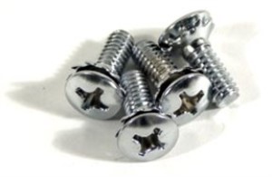 Latch Plate Screws. Softtop/Hardtop 4 Piece Set 63-67