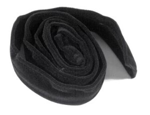 Weatherstrip. Convertible Top Rear Mohair Black 57-58