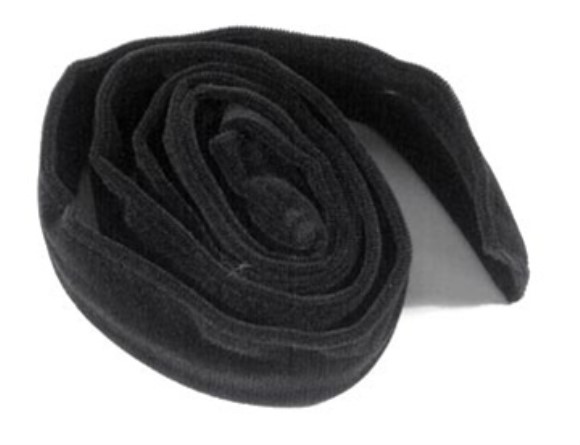 Weatherstrip. Convertible Top Rear Mohair Black 57-58