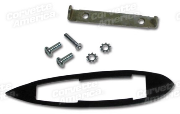 Outside Mirror Mount Kit. LH 63 Early 63