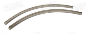 Side Moldings. Fender Upper 56-57