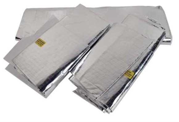 Heat Barrier Kit. Front & Rear 7 Piece 84-90