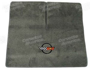 Cargo Mat. Gray W/Black Applique Coupe 84-90