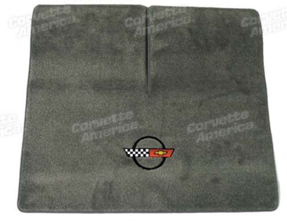 Cargo Mat. Gray W/Black Applique Coupe 84-90