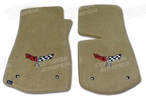 Mats. Light Saddle W/Flags Applique 68-82