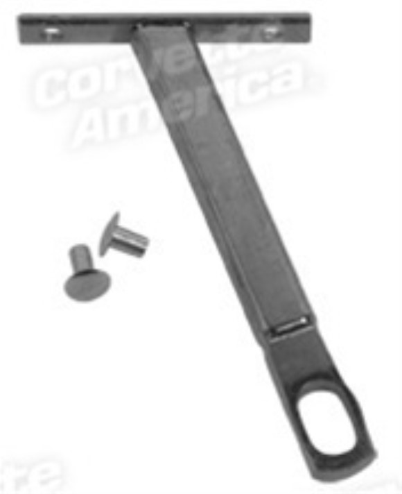 Vent Window Frame T-Post. Coupe LH 63-67