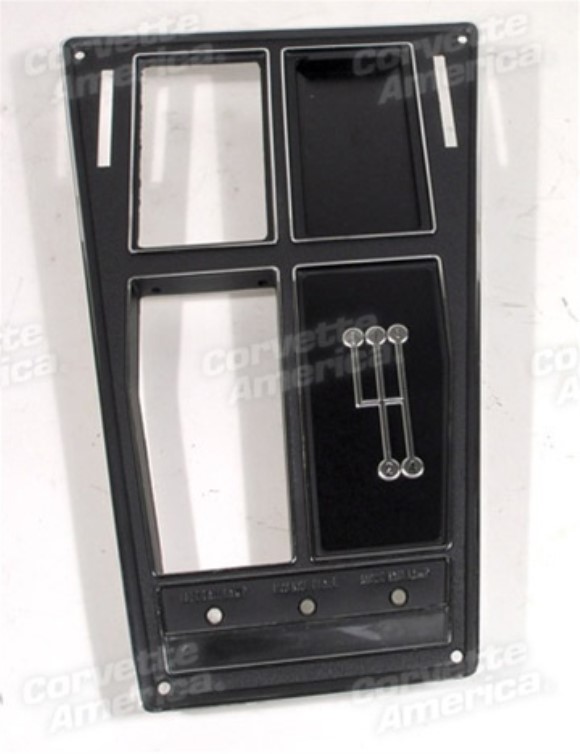 Shift Console Plate. 4 Speed W/O Air Conditioning 69