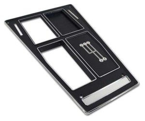 Shift Console Plate. 4 Speed W/O Air Conditioning 72-76